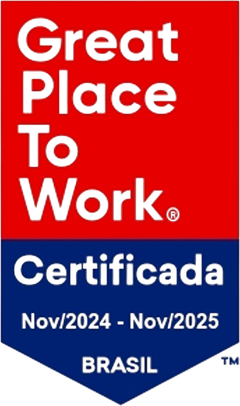 Selo Great Place To Work, certificada de nov/2024 a nov/2025, Brasil